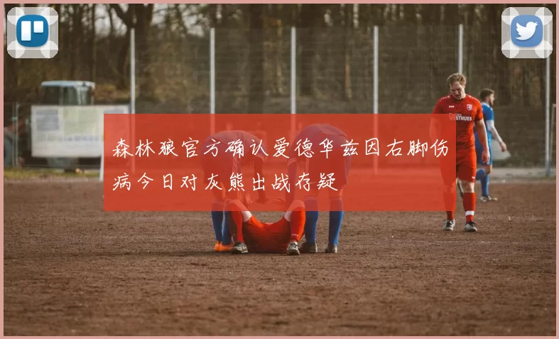 森林狼官方确认爱德华兹因右脚伤病今日对灰熊出战存疑